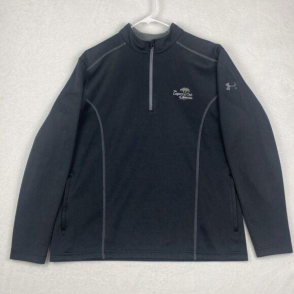 Under Armour Golf Sweatshirt Mens Large Gray Legacy Club At Alaqua Lakes - Picture 1 of 15